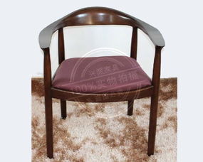 興派家具 實木日式圈椅，打造溫馨自然的家居美學